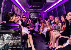chicago bears party bus near chicago