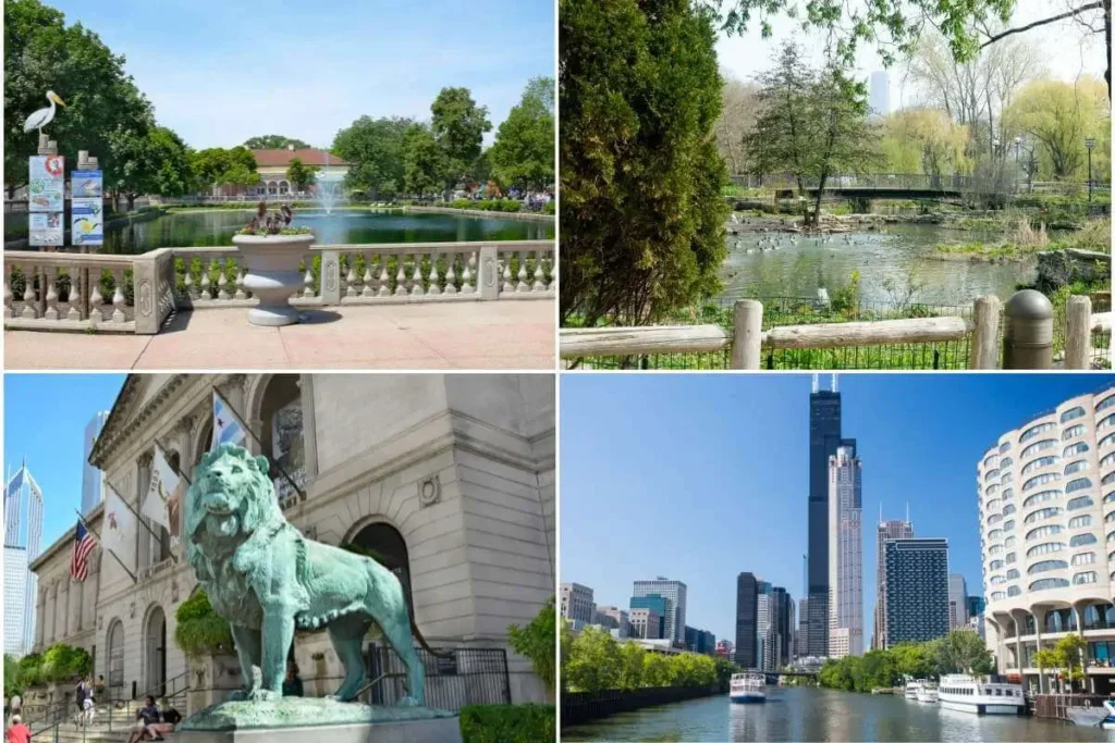 Brookfield Zoo-Lincoln Park Zoo-Art Institute of Chicago