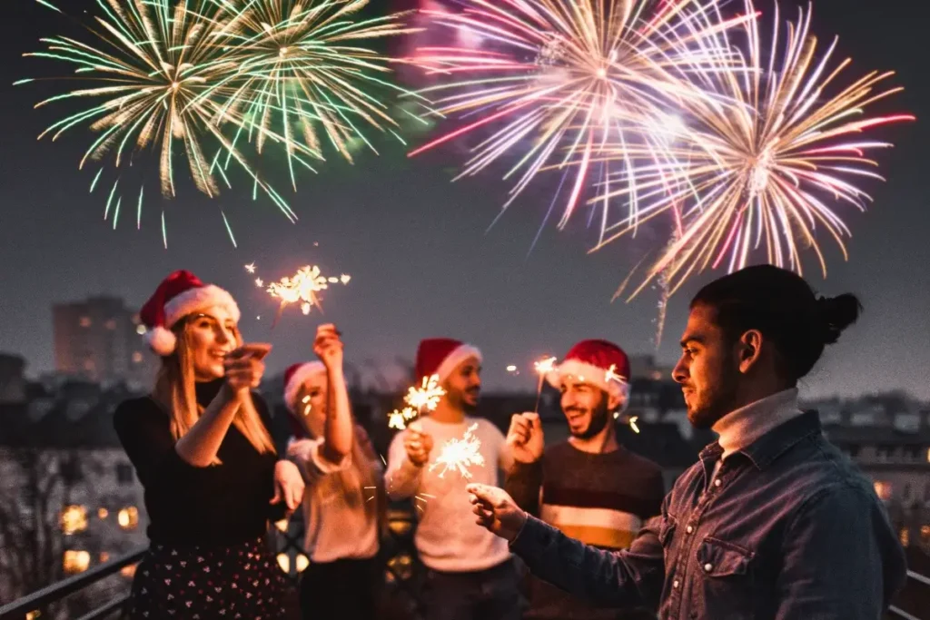 Christmas party in Chicago