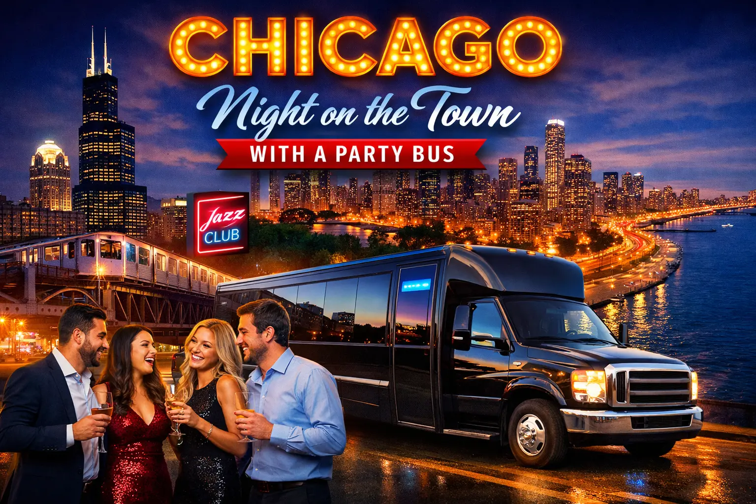 Chicago Party Bus Rental for the Perfect Night Out