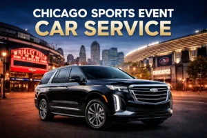 Chicago Sports Event Car Service-Wrigley, Soldier, Bulls