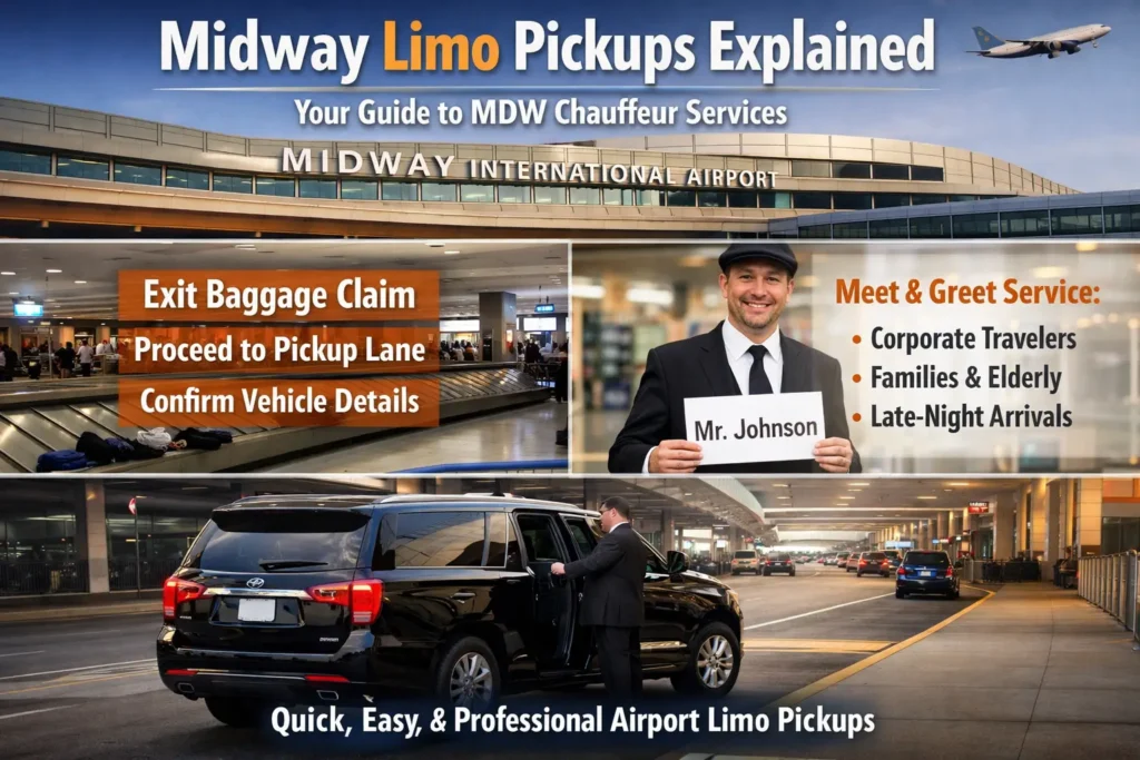Midway (MDW) Limo Pickups Explained