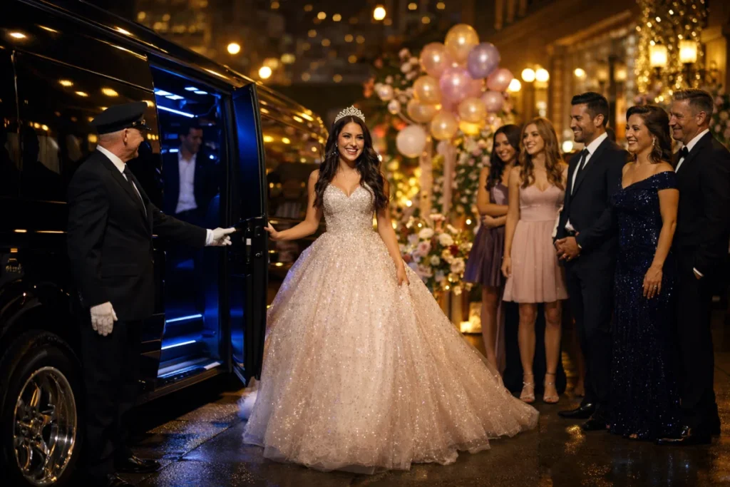 Quinceañera Transportation Services in