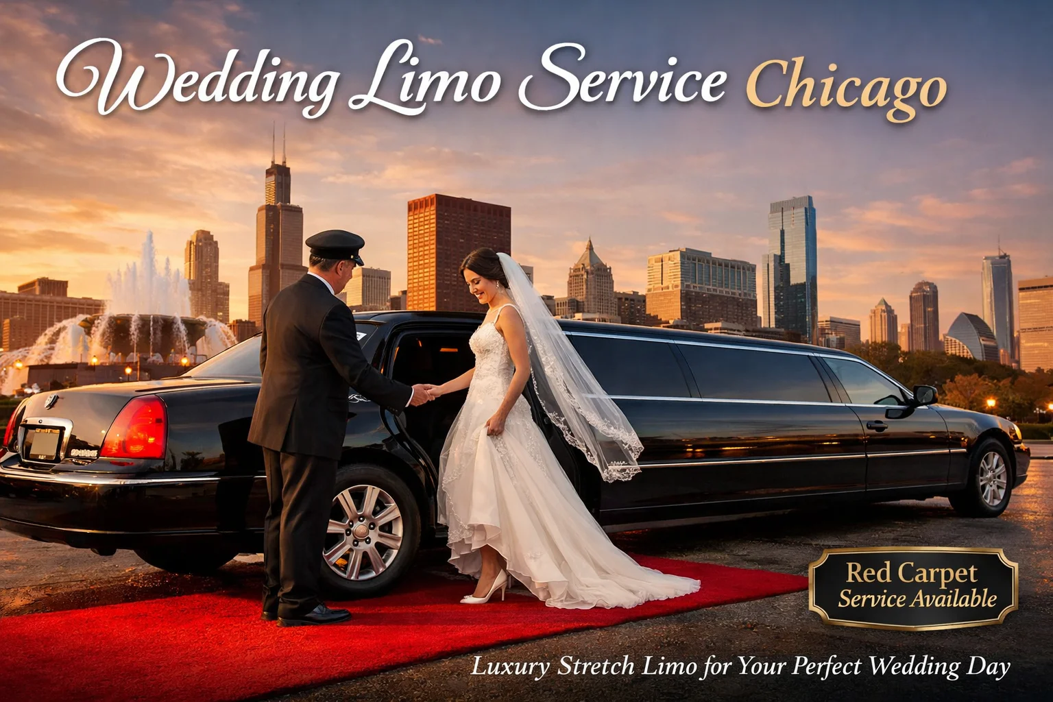 wedding limo service Chicago