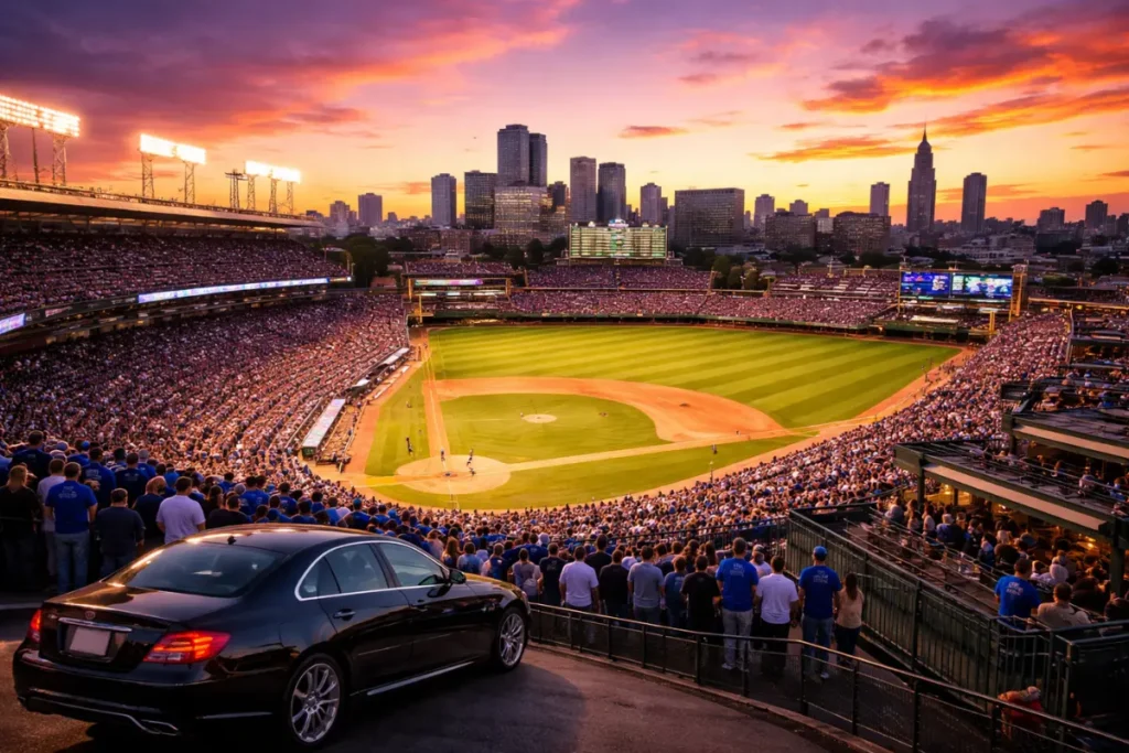 Evanston to Wrigley Field Car Service for Chicago Cubs Games