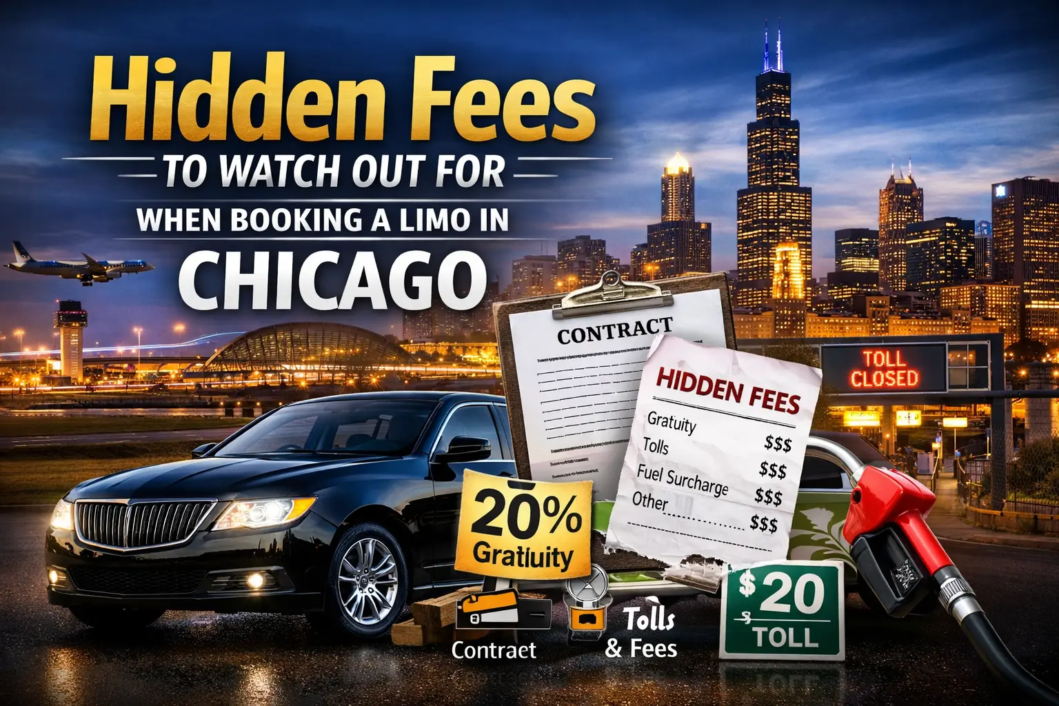 Hidden fees limo service Chicago