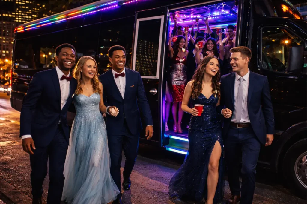 Prom Party Bus Rentals