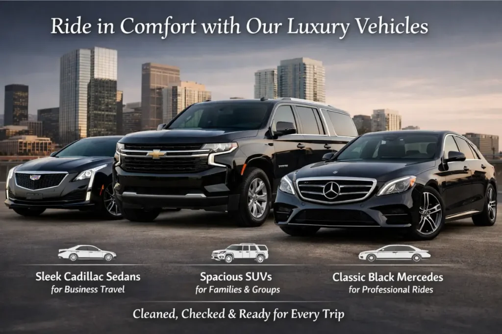 Ride in Comfort with Our Luxury Vehicles