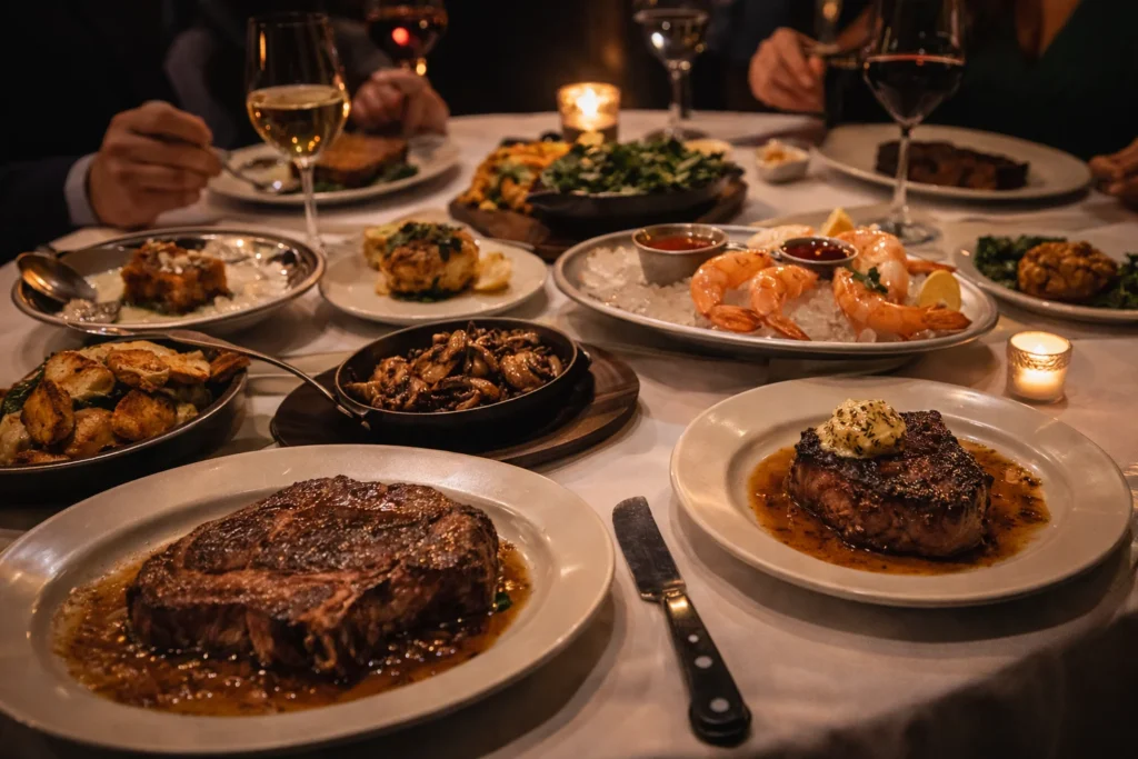 What a Steakhouse Dinner in Chicago Is Like