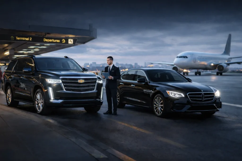 Airport Transportation Hoffman Estates to All major airports