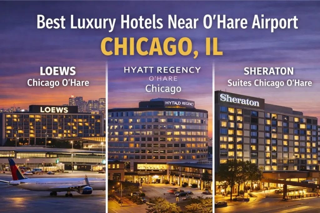 Best Luxury Hotels Near O’Hare Airport Chicago, IL