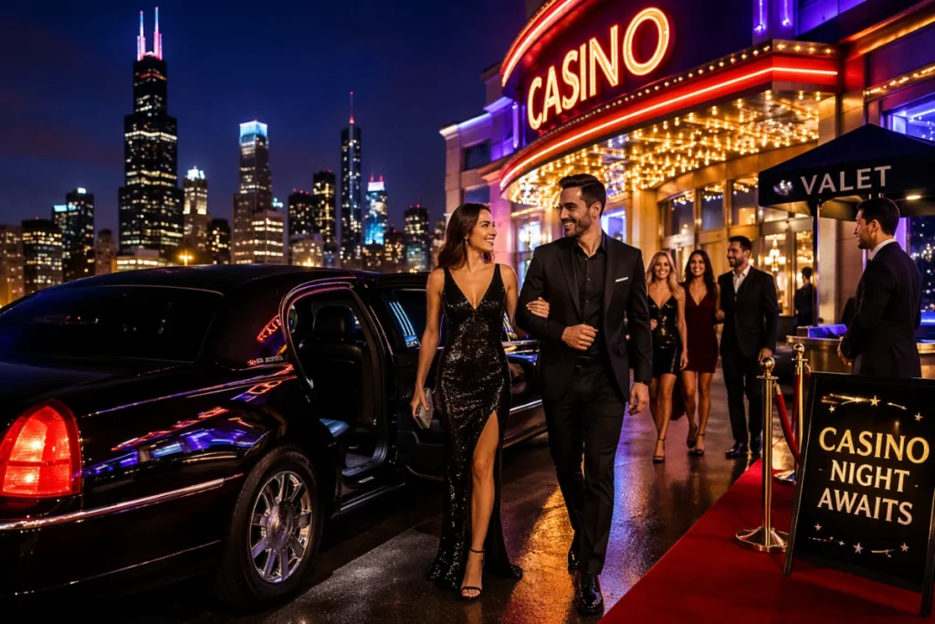 Is private limo service worth it for a casino trip
