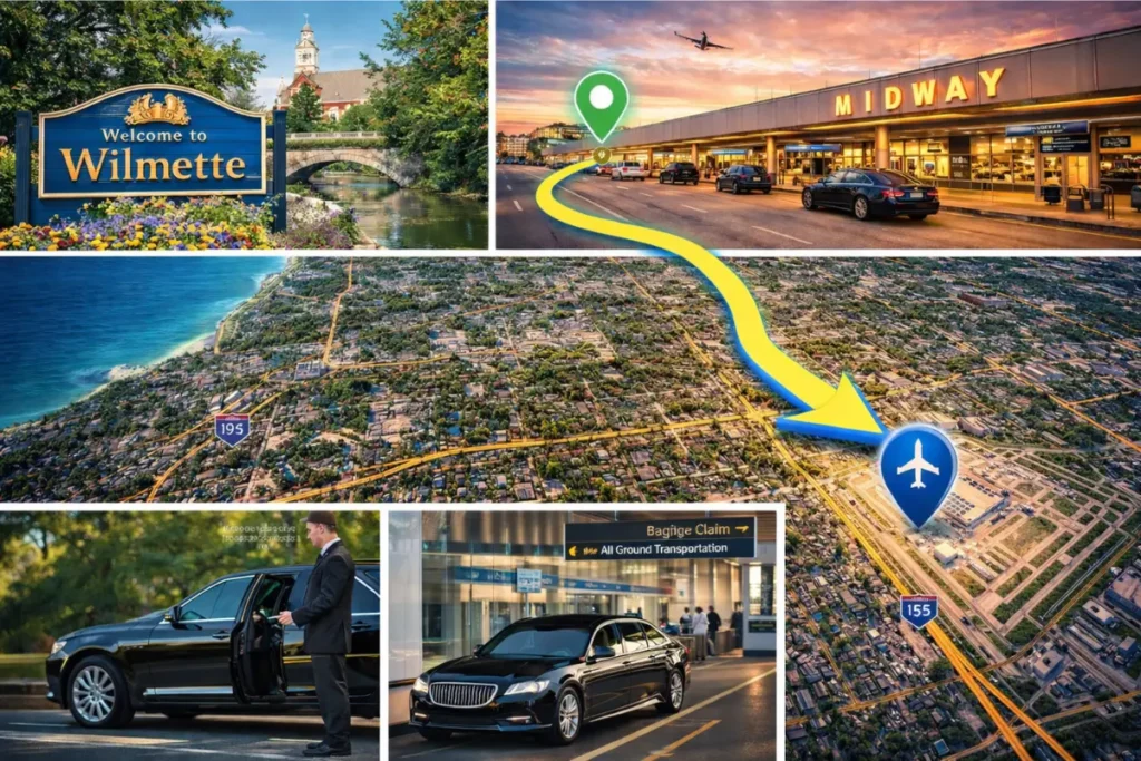 Wilmette to Midway Airport Car Service (MDW)