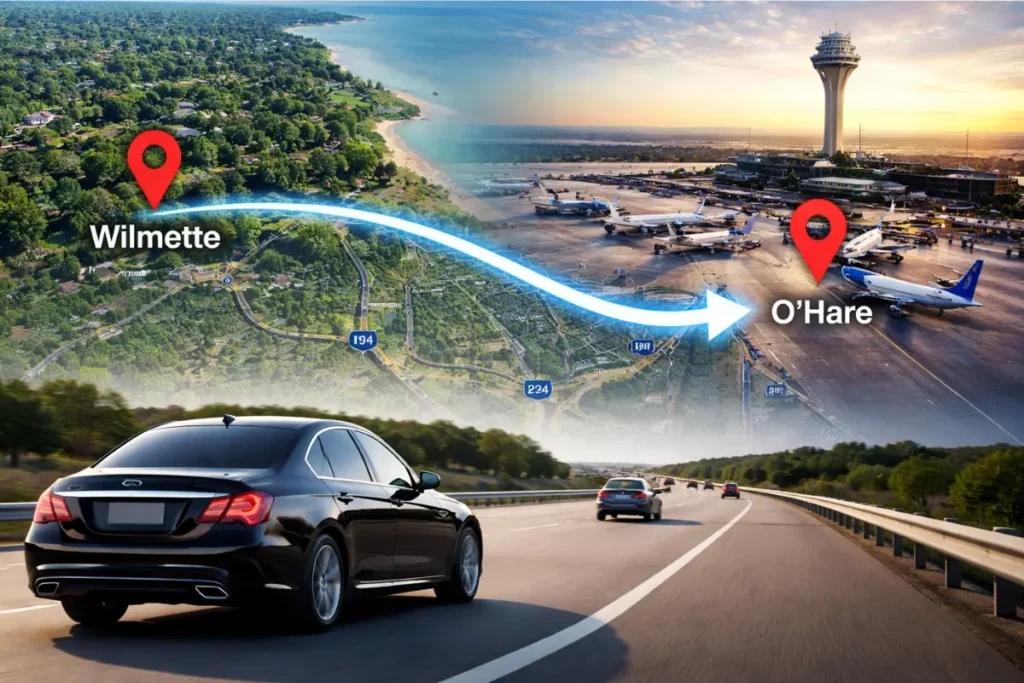 Wilmette Limo Service to O'Hare Airport Limo (ORD)