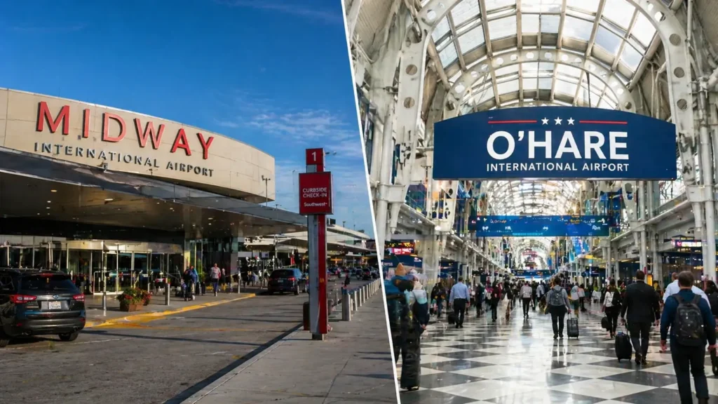 overview of Chicago Airports