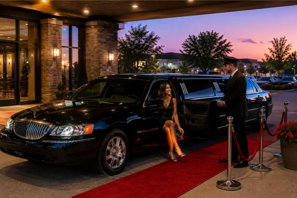Black Car Limo & Limousine Service in Chicago Heights IL