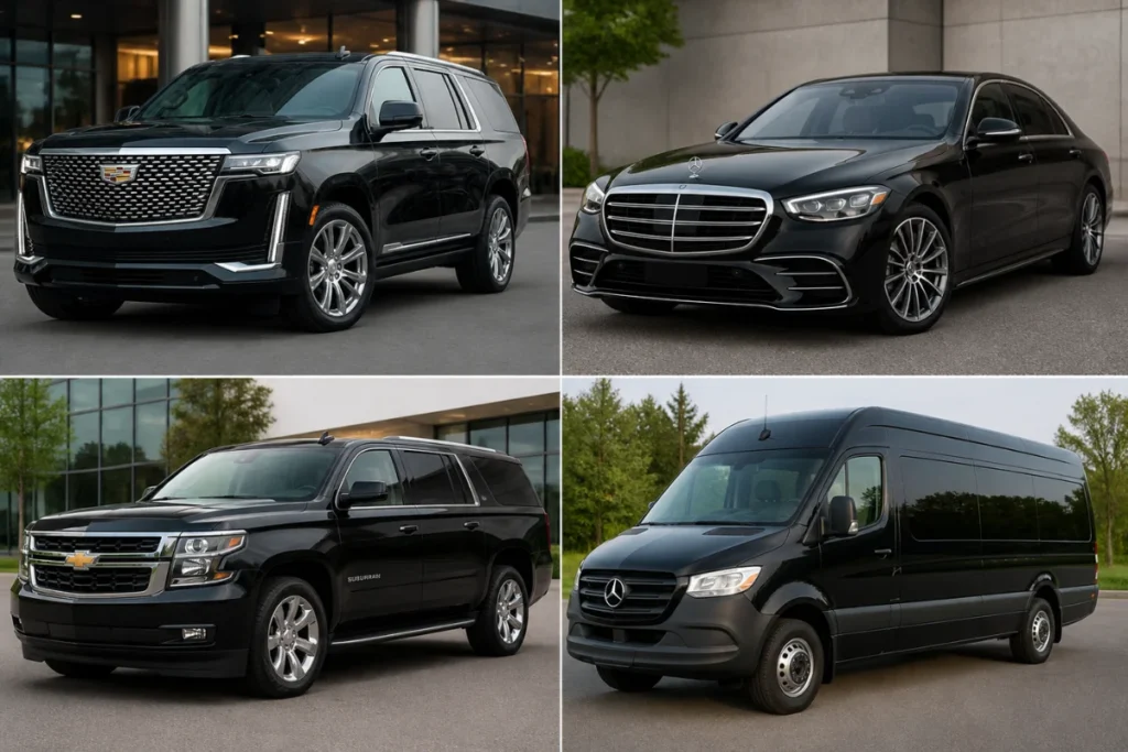 What Kind of Vehicles Are in a Typical Black Car Fleet