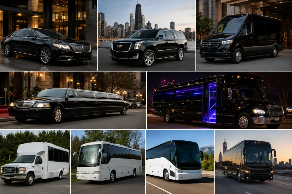 Luxury Vehicles for Individuals and Groups for special events transportation