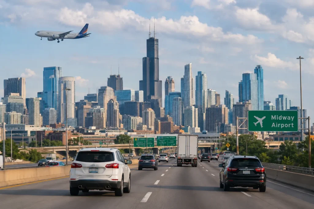 Midway Airport to Downtown