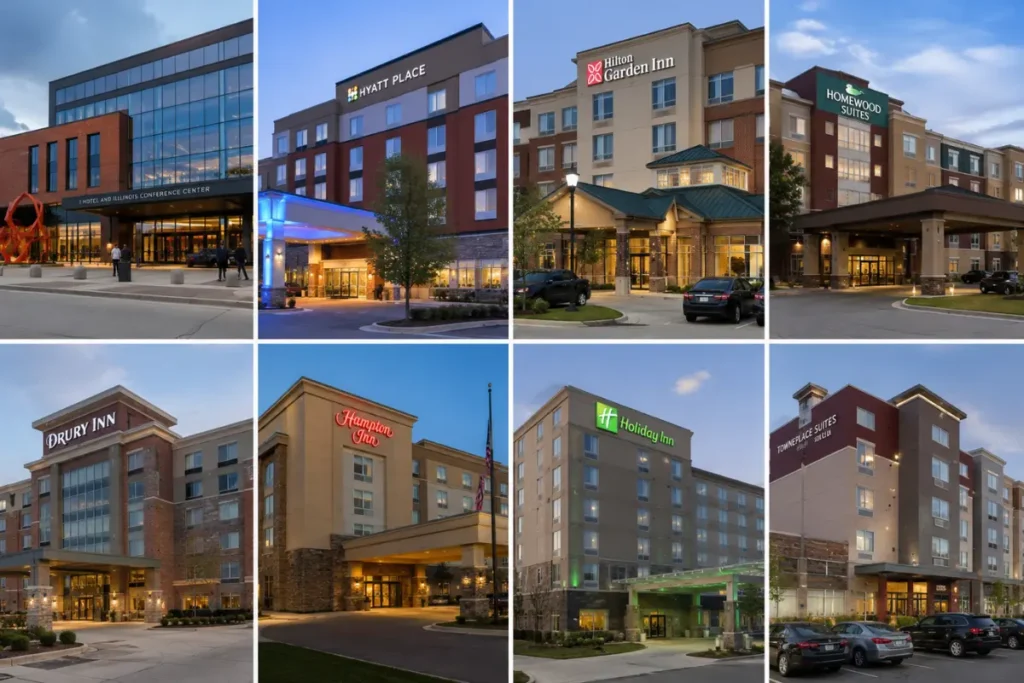 Hotels We Serve in Champaign, IL