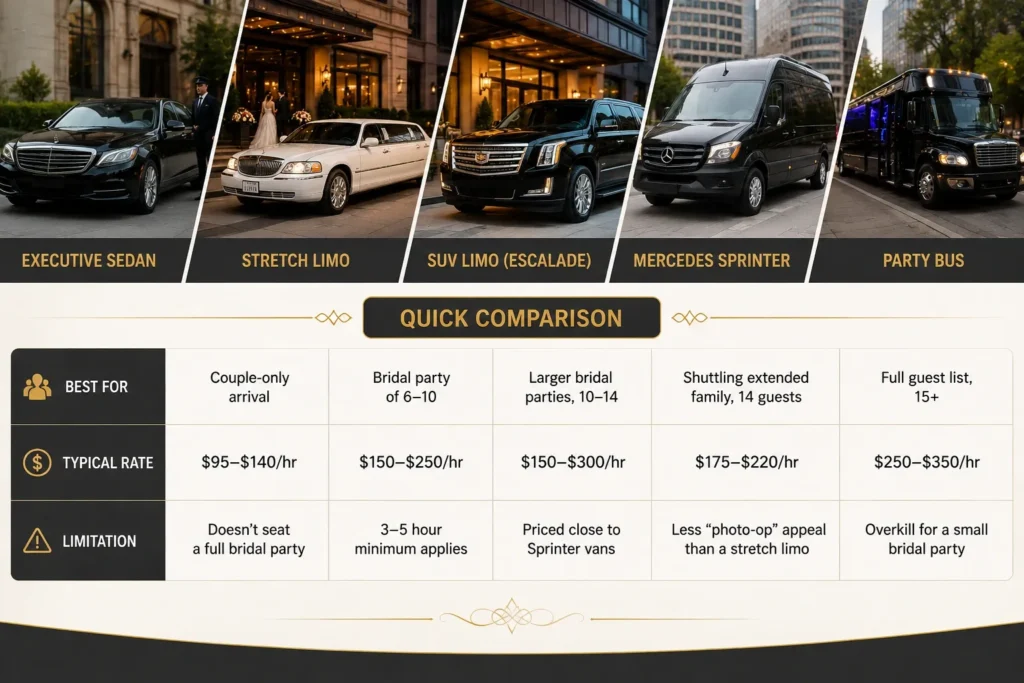  How Much Does a Wedding Limo Cost in Chicago