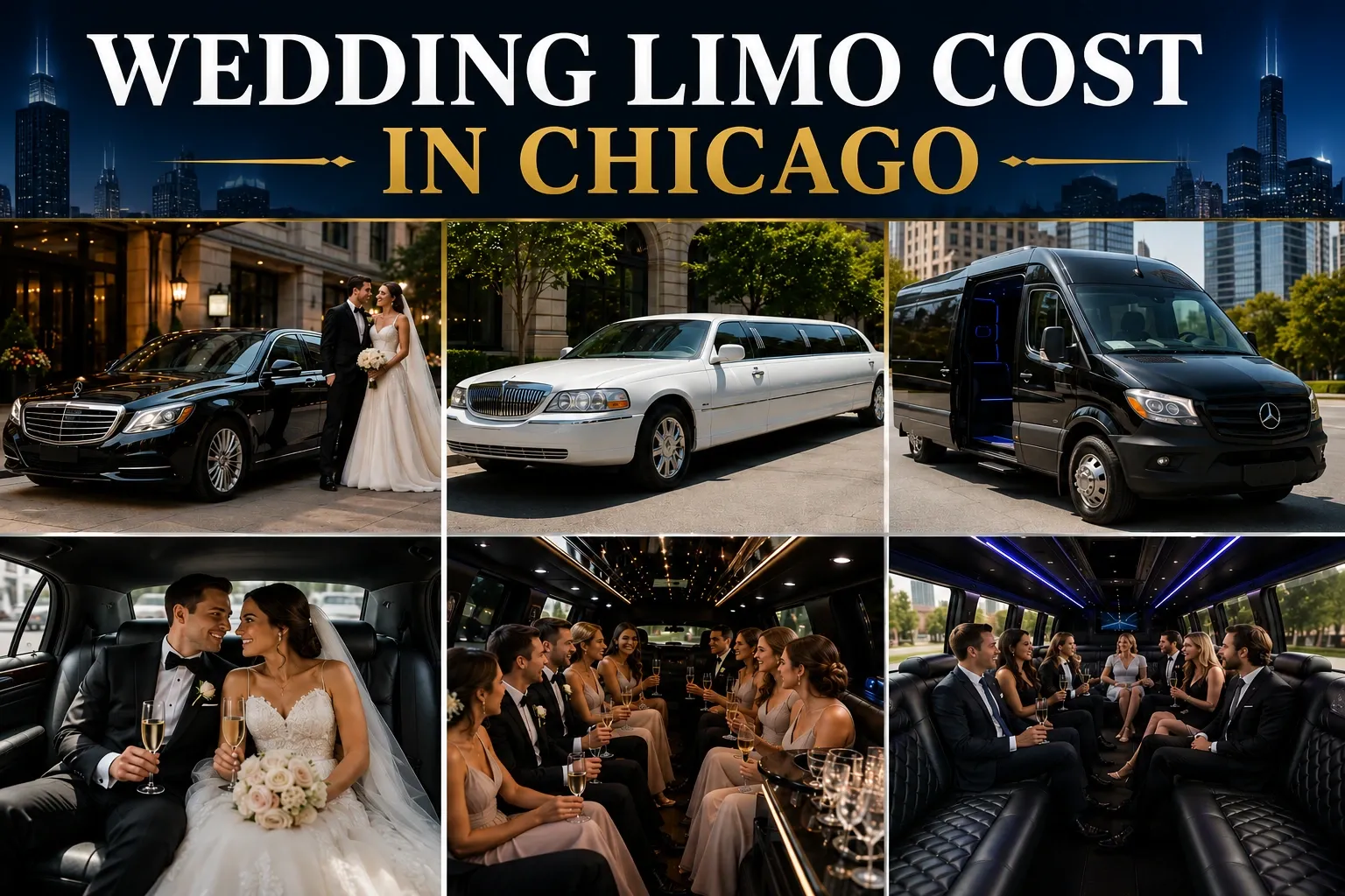 How Much Does a Wedding Limo Cost in Chicago