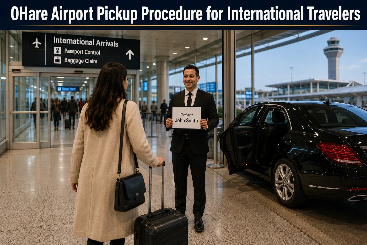 OHare Airport Pickup Procedure for International Travelers