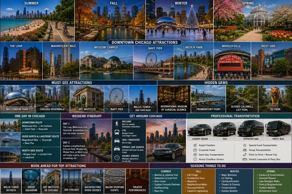 What are the best attractions to see in Chicago