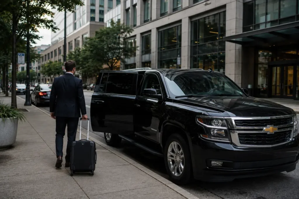 Executive Black Car Service for Business Travelers in Lake Bluff