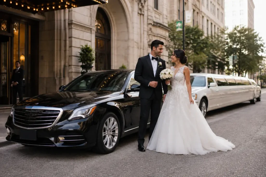 Wedding Limo Transportation - Luxury Rides for Couples & Guests