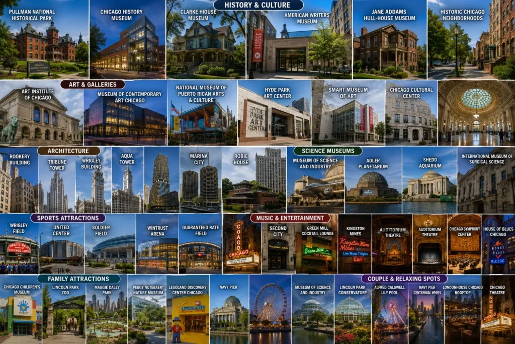 What are the best attractions to see in Chicago