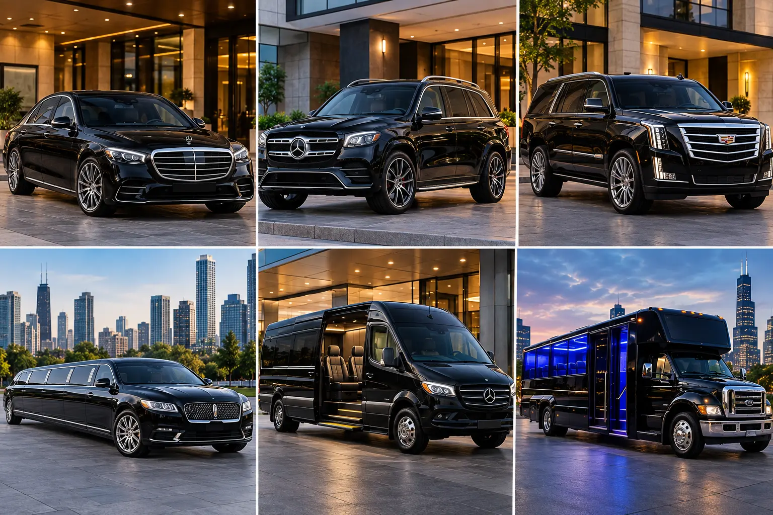 Beyond Mercedes A Fleet for Every Client and Group Size