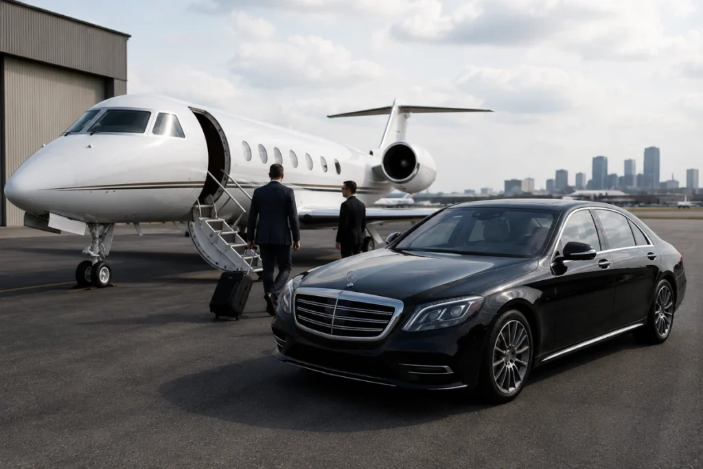 Evanston Private Aviation & FBO Transportation