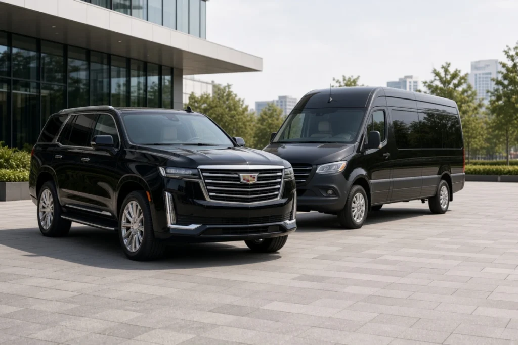 Group Transportation with Luxury SUVs and Sprinter Vans