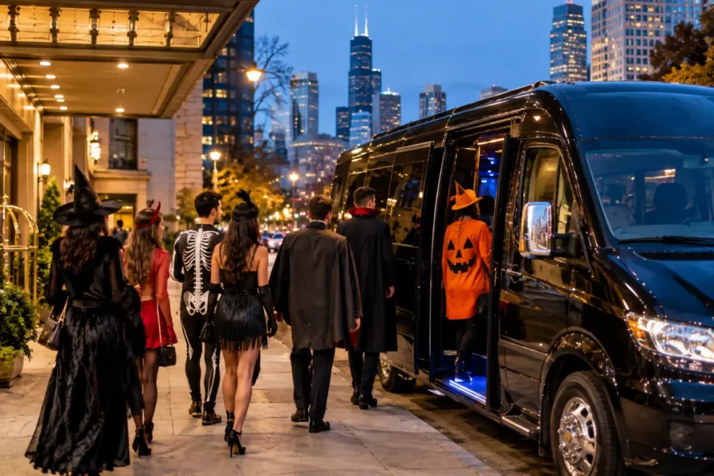 Halloween Transportation for Chicago Hotel Guests