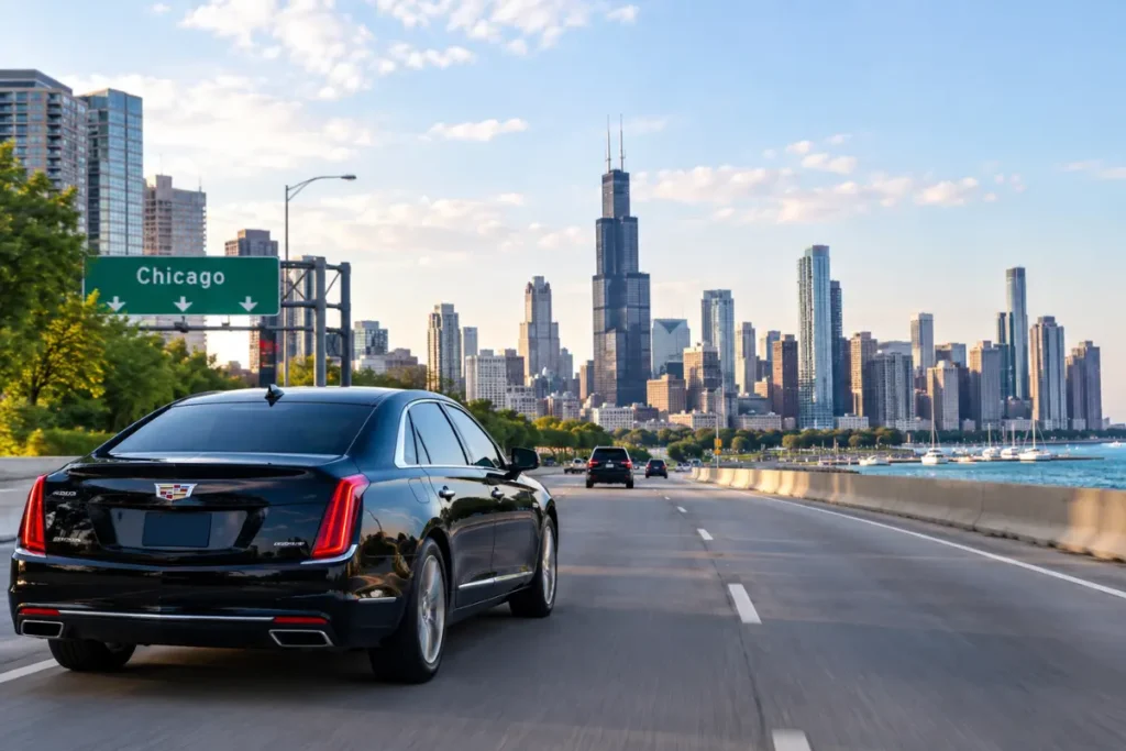 Lincolnshire to Chicago Transportation Black Car Service Lincolnshire