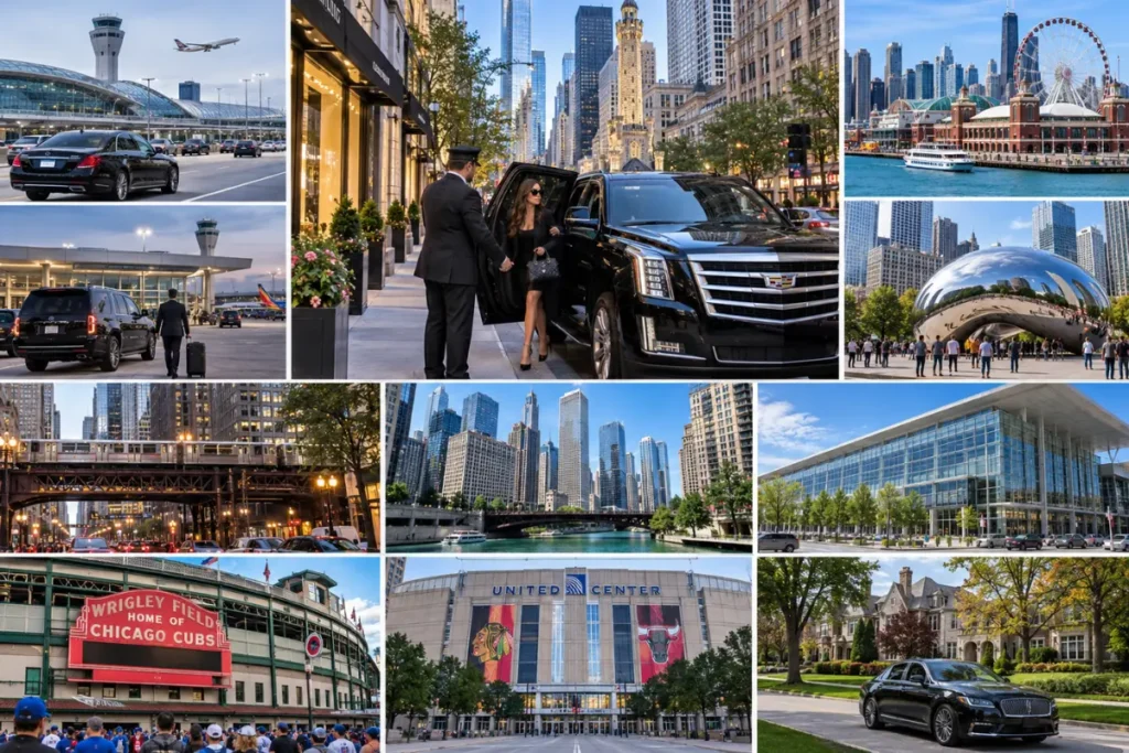 Popular Limo Routes & Destinations from the Magnificent Mile
