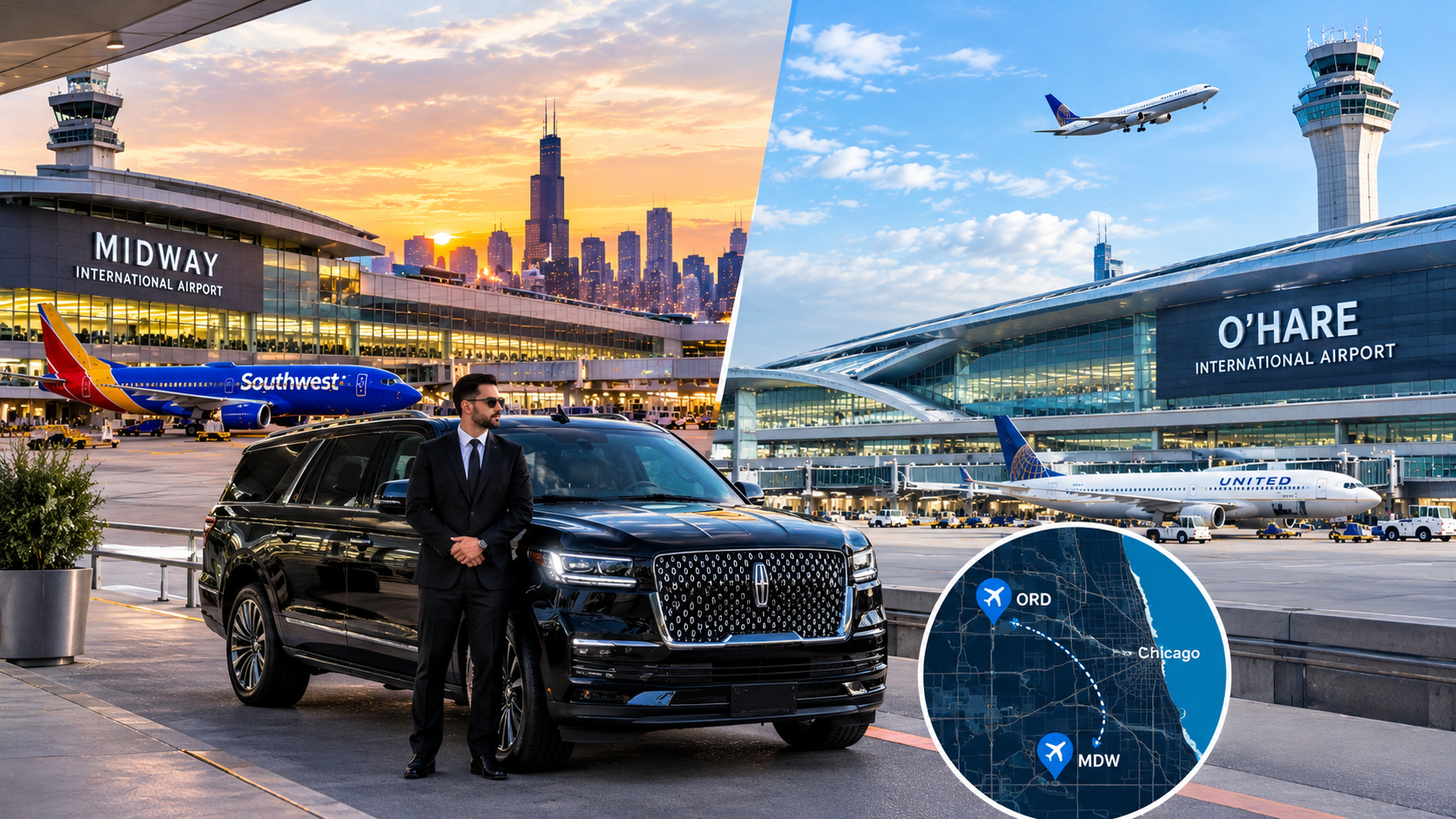 Chicago Midway Airport vs O'Hare